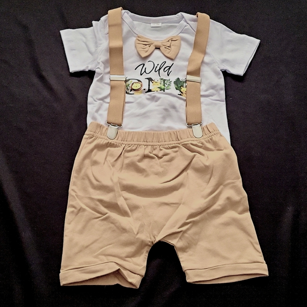 NWT SHEIN Onesie Short Set